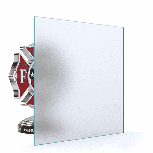 Acid Etched Frosted - USA Fire Door