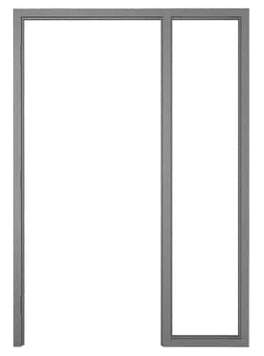 Hollow Metal Door Frame - 1 Side-Lite