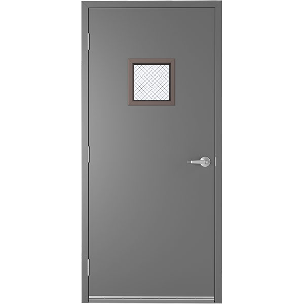 18ga. Galvannealed Steel Commercial Door with Polystyrene Core