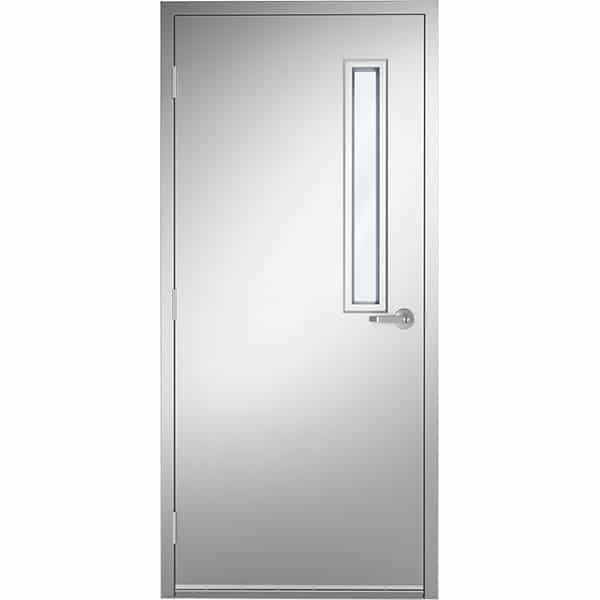 304 Stainless Steel Door No 4 Finish 5 x 35 Fire Rated Vision Lite Product Image