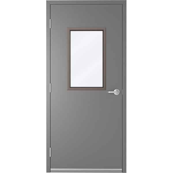 Half Lite Wide Stile Industrial Fire Door